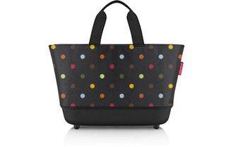 Reisenthel Shopper REISENTHEL Shoppingbasket, Damen, Gr. B/H/T: 48cm x 28cm x 33cm, bunt (mehrfarbig, schwarz), Polyester, Taschen Shopper