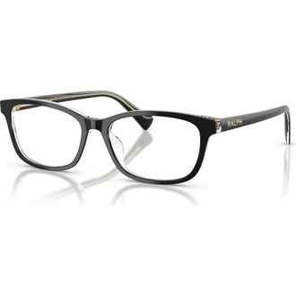Ralph Lauren 53mm Rectangle optical glasses in Black at Nordstrom