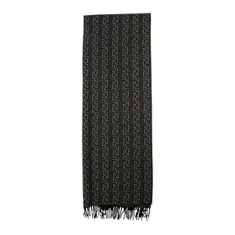 Fendi Dames, Accessoires, Zwart, Maat: ONE Size Wol