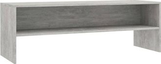 vidaXL Vidaxl - tv Cabinet Concrete Grey 120x40x40 cm Engineered Wood