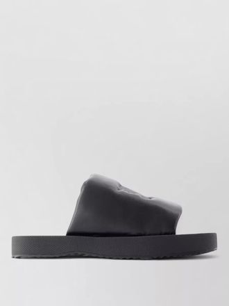 Burberry leather slides