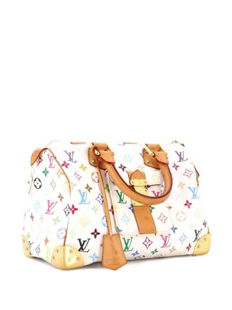 Louis Vuitton Speedy Handbag Monogram Multicolor 30 satchel - women - Fabric - One Size - Multicolour