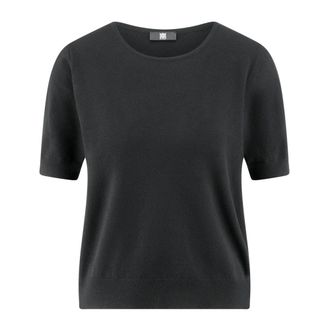 Riani Rondgebreide Pullover - Dames - Ronde hals truien - Zwart - S - Truien & Vesten