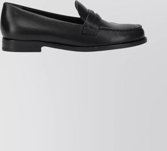 Tory Burch round toe leather loafers and slippers