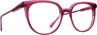 Caroline Abram Bordeaux Finess Phantos Acetate Sunglasses