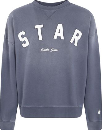 Golden Goose Crewneck Sweatshirt Star Unisex Boxi