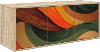 vidaXL Mueble De Tv Montado En La Pared Bonn 102 X 33 X 40 Cm Vidaxl