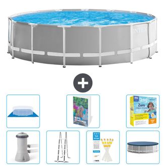 Intex Piscina Prism Frame Redonda - 457x122 Cm - 8-piezas S546