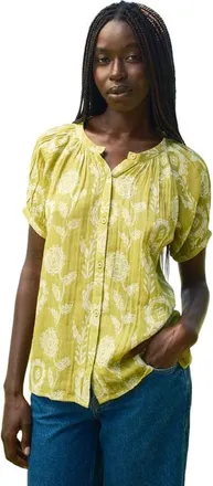 Ace & Jig Salome Button Front Raglan Blouse in Aloe at Nordstrom, Size X-Small