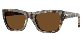 Persol PO0091S Polarized 107157 Mens Sunglasses Tortoiseshell Size 53