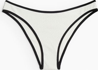 H&M Bikinihose - Weiss/Schwarz