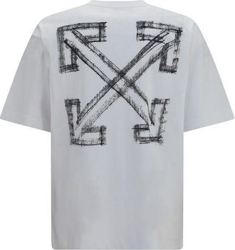 Off-white Motion Arrow Skate T-Shirt - White