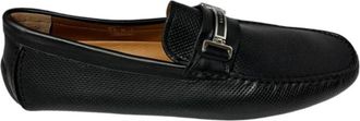 Bally Drulio Perforated Leather Penny Loafers