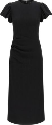 Rotate Midi Jurk - Dames - Casual kleedjes - Zwart - M - Kleedjes