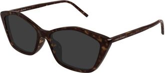 Saint Laurent Dames, Accessoires, Bruin, Maat: 57 MM