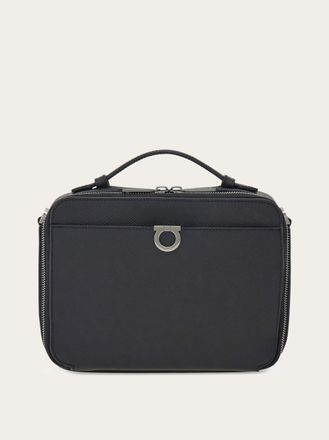 Ferragamo Uomo Borsa a tracolla Gancini Nero