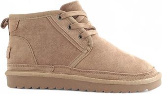 Colors Of California Winterlaars met Veters - Heren - Winterlaarzen - Bruin - 45 EU - Leer - Schoenen