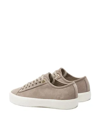 HUGO BOSS Aiden Tennis Low-Top Sneaker - Beige