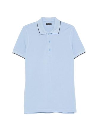 Tom Ford Light Blue Regular Polo