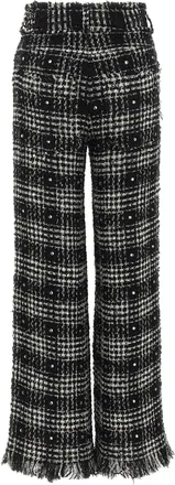 Giuseppe Di Morabito Prince of Wales Trousers - Black