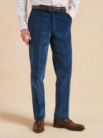 Oliver Brown Heavyweight Corduroy Trousers - Ink Blue