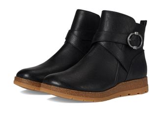 S&ouml;fft Eurosoft by Sofft Laelia Boots Womens Black Side Zip Ankle Bootie Hawk2994