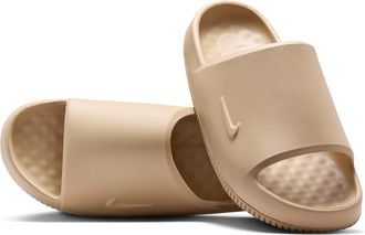 Nike Mens Calm 2.0 Slides in Brown | IB0183-200