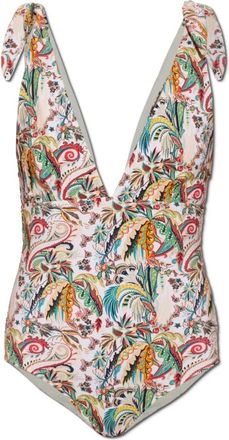 Etro Eendelig badpak met paisley bloemenpatroon - Dames - Badpakken - Veelkleurig - XS - Badmode
