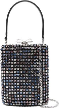 Self Portrait Crystal-embellished Mini Tote Bag