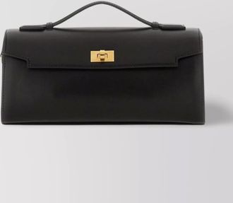 Anya Hindmarch leather clutch bag