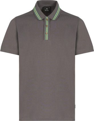 Paul Smith PS REGULAR FIT ZIP POLO Size: XXL, colour: BLACK