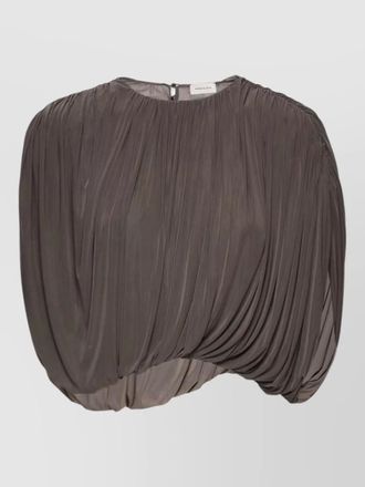 Magda Butrym draped sleeveless blouse