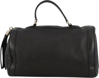 Gucci Pre-owned Handbags, female, Black, Size: ONE SIZE Pre-owned Boston bag