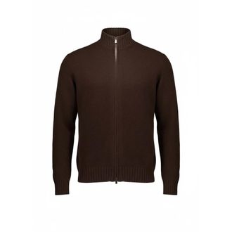 FILIPPO DE LAURENTIIS Fullzip Ml Cardigan - - Knitwear - Uomo - Marrone - XL