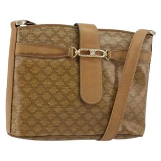 Celine Pre-owned Cross Body Bags, female, Beige, Size: ONE SIZE Pre-owned Vintage Shoulder Bag