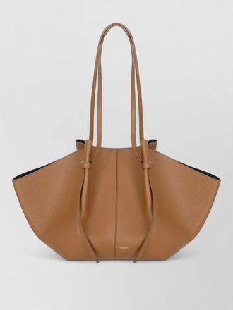 Yuzefi mochi pebbled leather shoulder bag