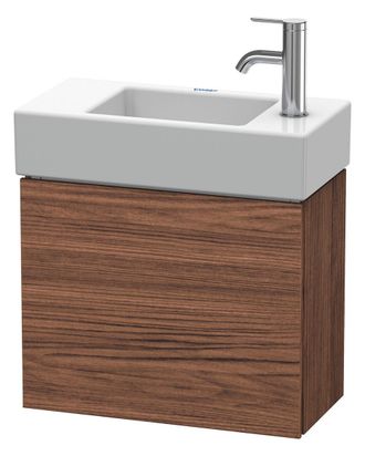 Duravit Duravit - Mueble Bajo Lavabo L-cube 400x480x240mm Apertura Izquierda Nogal Oscuro
