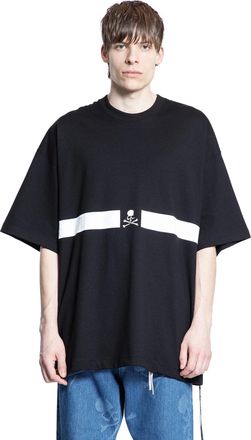 MASTERMIND WORLD Stripe Logo Oversized T-Shirt