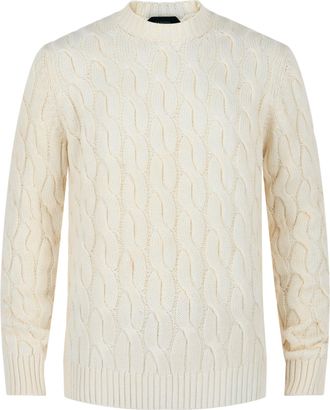 Slowear Zanone Cable Knit Sweater