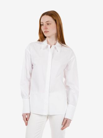 Patrizia Pepe Camicia in cotone over bianca