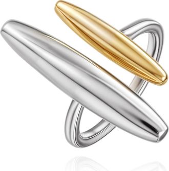 Vince Camuto Pebble Open Band Ring in Two-Tone at Nordstrom Rack, Size 7