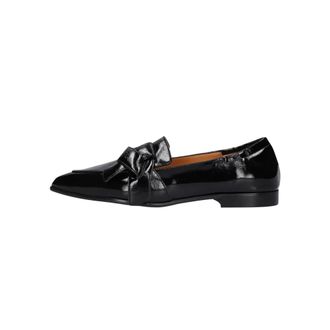 Notre-V Schoenen, Dames, Zwart, 38 EU, Leer, Model 5672 Loafers