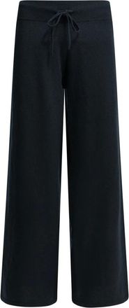 Lisa Yang Wijde broek - Dames - Broeken - Blauw - Maat: XS