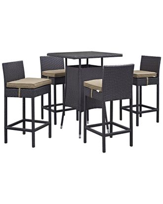 ModWay Convene 5-Piece Outdoor Patio Pub Set