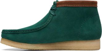 Clarks Wallabee Boots Dark Green 26172249