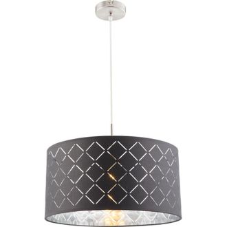 Globo Lighting L&aacute;mpara Colgante - Kidal - Antracita - Metal - &Oslash; 40cm - - Globo