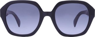 Rag & Bone Grey Gradient Square Ladies Sunglasses RNB1063/S 0807/9O 53