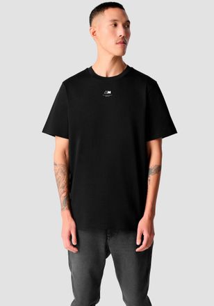 BMW Oversize-Shirt BMW, Herren, Gr. XS, schwarz, Obermaterial: 100% Baumwolle, unifarben, oversize normal, Rundhals, Shirts Oversize-Shirt, mit Rundhalsau