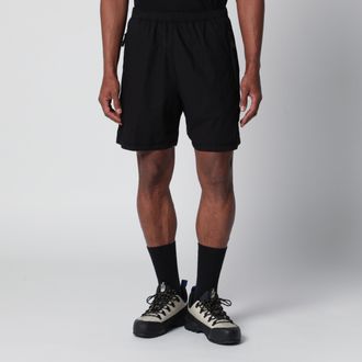 Stone Island Black Paracadute Short