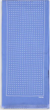 Tom Ford Sciarpa Tom Ford in seta a pois